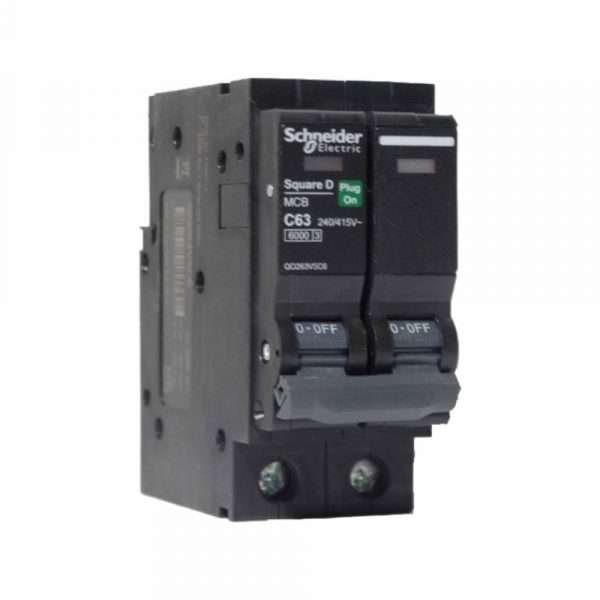 BREAKER SQUARE D 2P-63A-6KA SCHNEIDER ELECTRIC