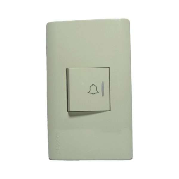 INTERRUPTOR PULSADOR TIMBRE 10A 125/250V MARFIL AQ