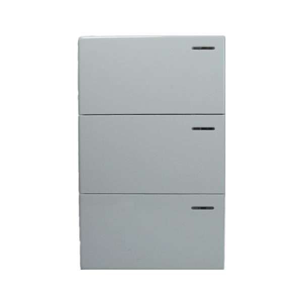 INTERRUPTOR TRIPLE L/P 10A 125/250V BLANCO OPTIMUS