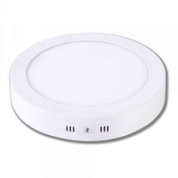 PANEL LED REDONDO 24W SOBREPUESTO 6.5K